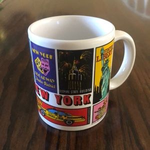 Vintage New York City Souvenir Coffee Mug